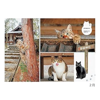 Amazon | アートプリントジャパン 2024年 招福！お猫様